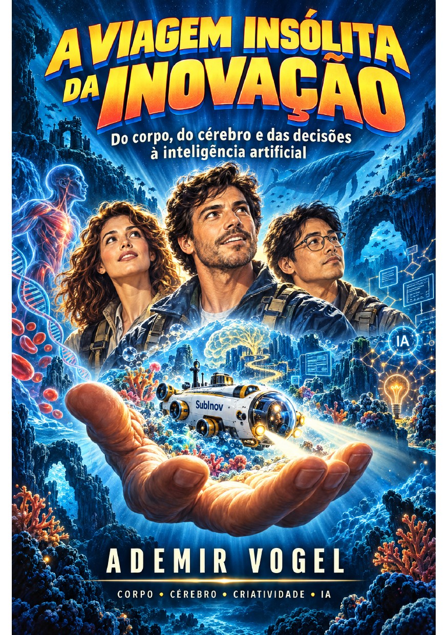 Capa do livro A Viagem Insólita da Inovação